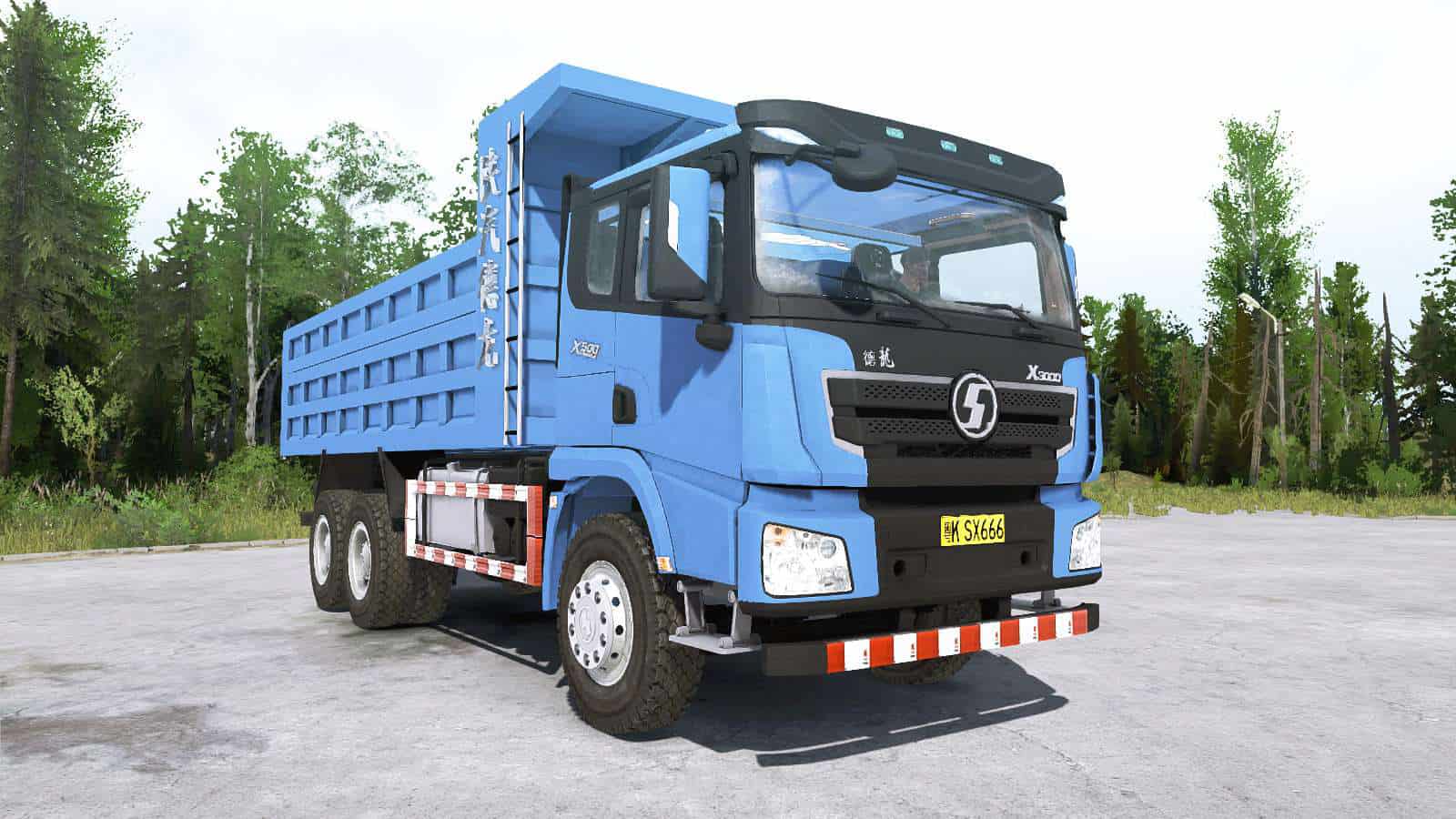 Spintires:Mudrunner - Shacman X3000 6x6 Truck