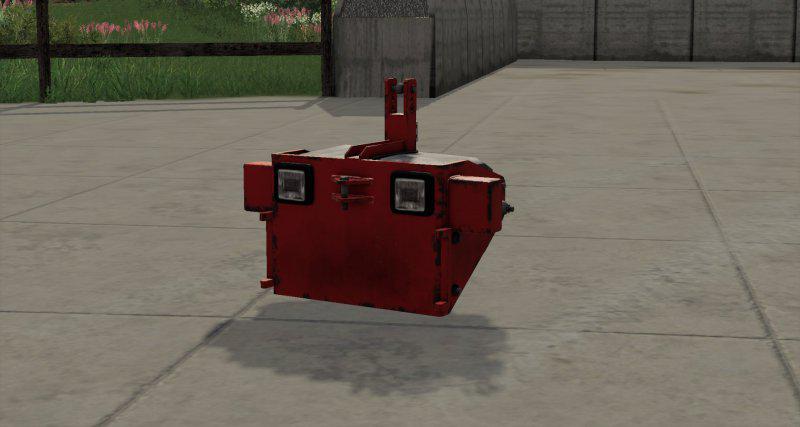 FS19 - Potched Weight Mod V1