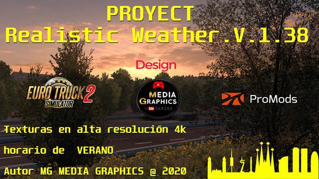 ETS2 - Realistic Weather Mod (1.38.x)