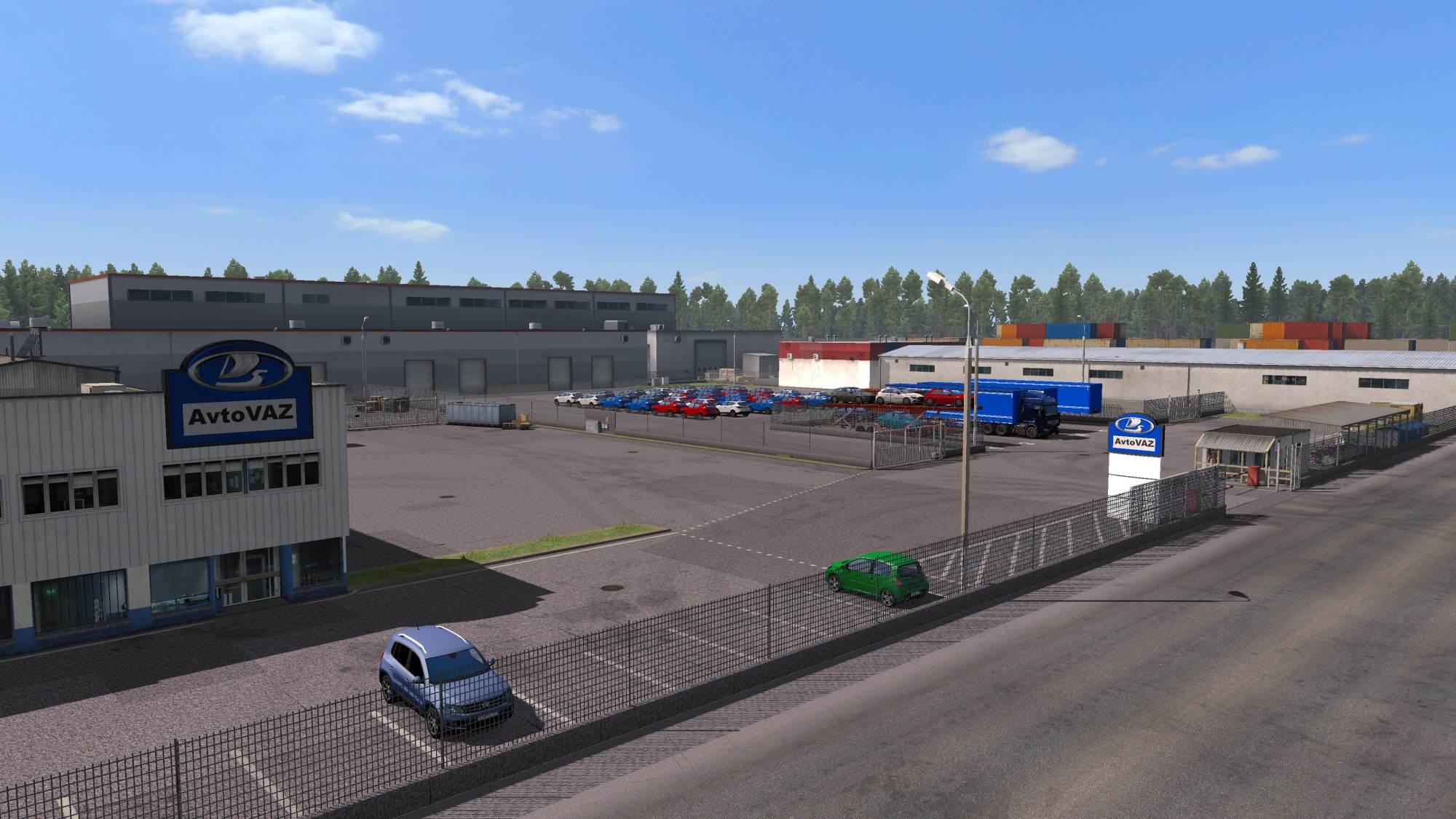 ETS2 - Red Companies Overhaul v1.2 (1.35.X)