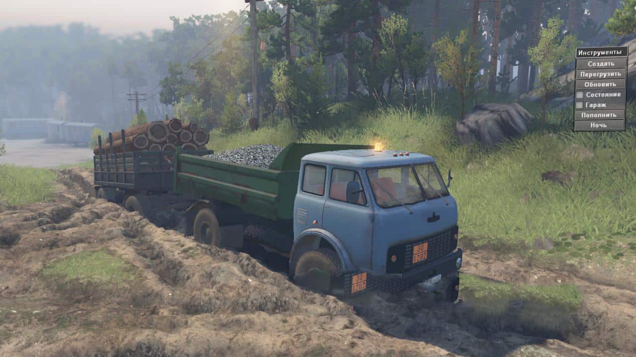 Spintires - Maz-5549 Dump Truck V1.0