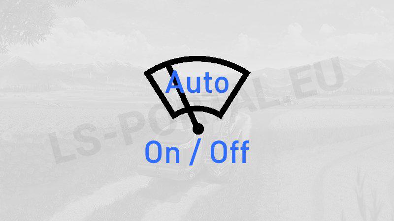 FS19 - Toggleable Wiper Automatic V1.0