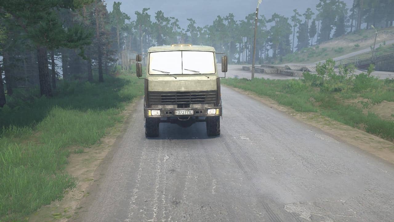 Spintires:Mudrunner - KamAZ 6520 Cabin Texture Mod V1.0