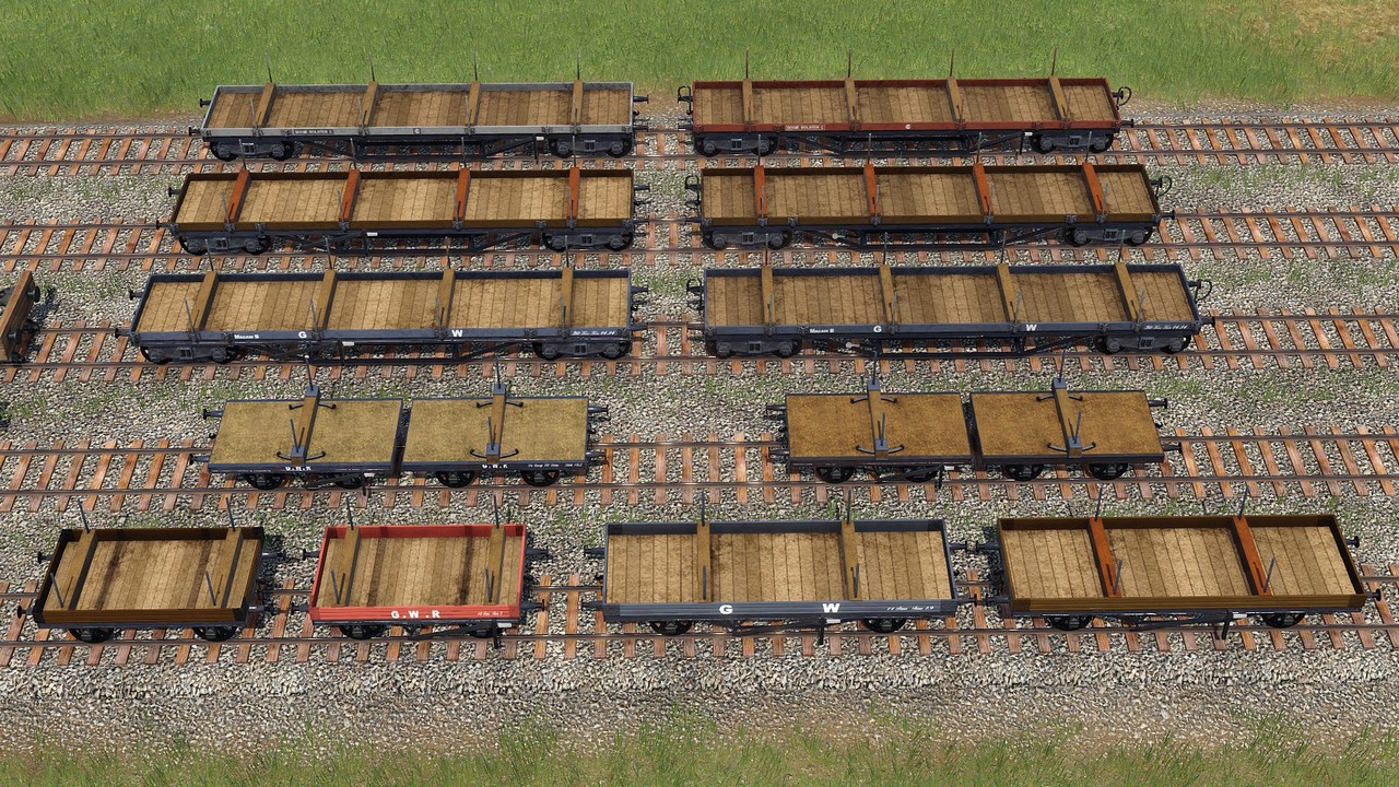 Transport Fever 2 GWR Bolster Waggons Transport Fever 2 Mods club