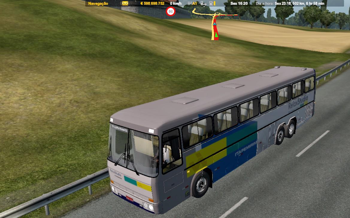 ETS2 - Tecnobus Superbus - Tribus 3 Sc - Mb Bus V2.5 (1.36.x)