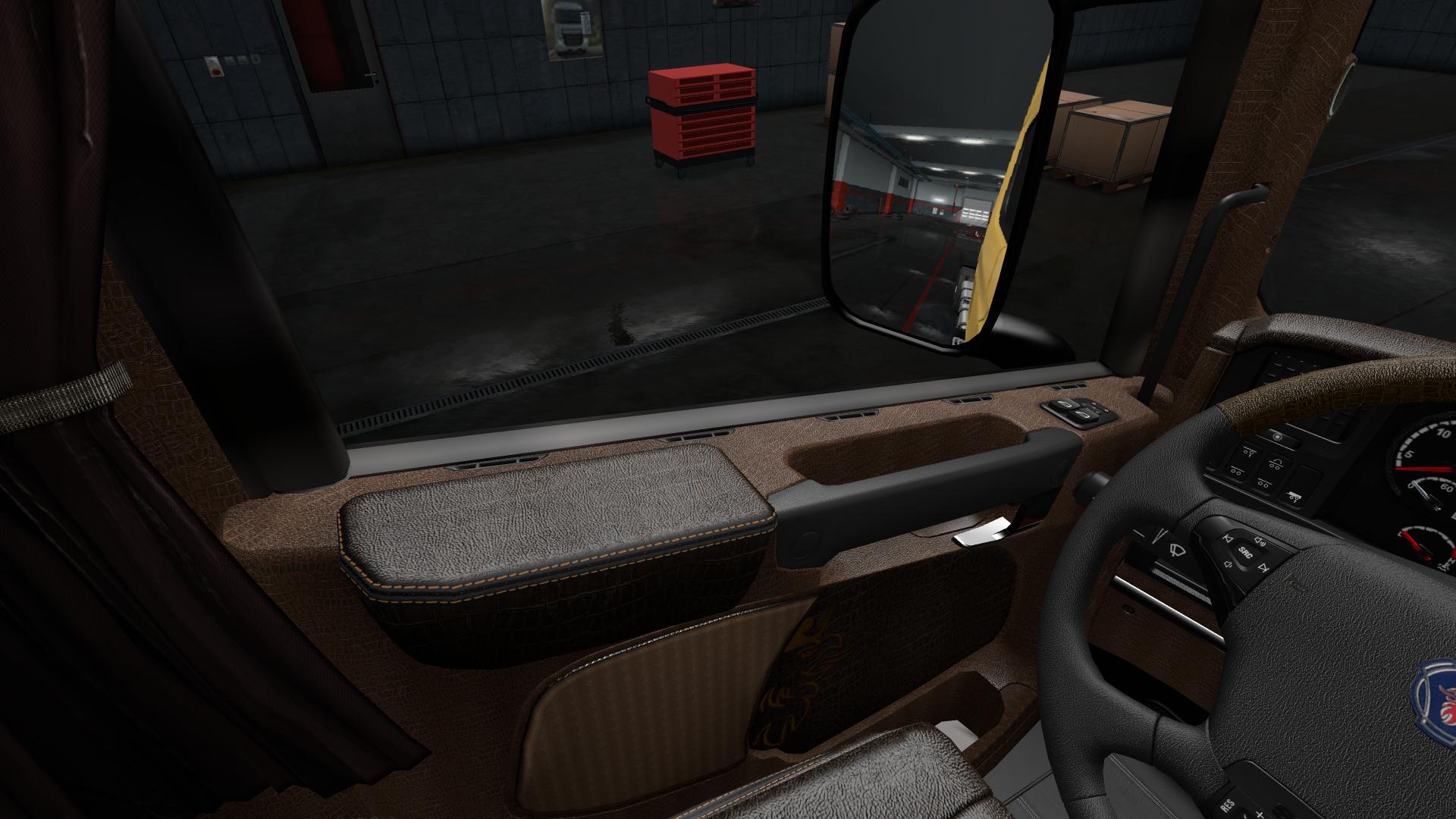 ETS2 - Scania RS RJL Crocodile Interior V1.0 (1.35.X)