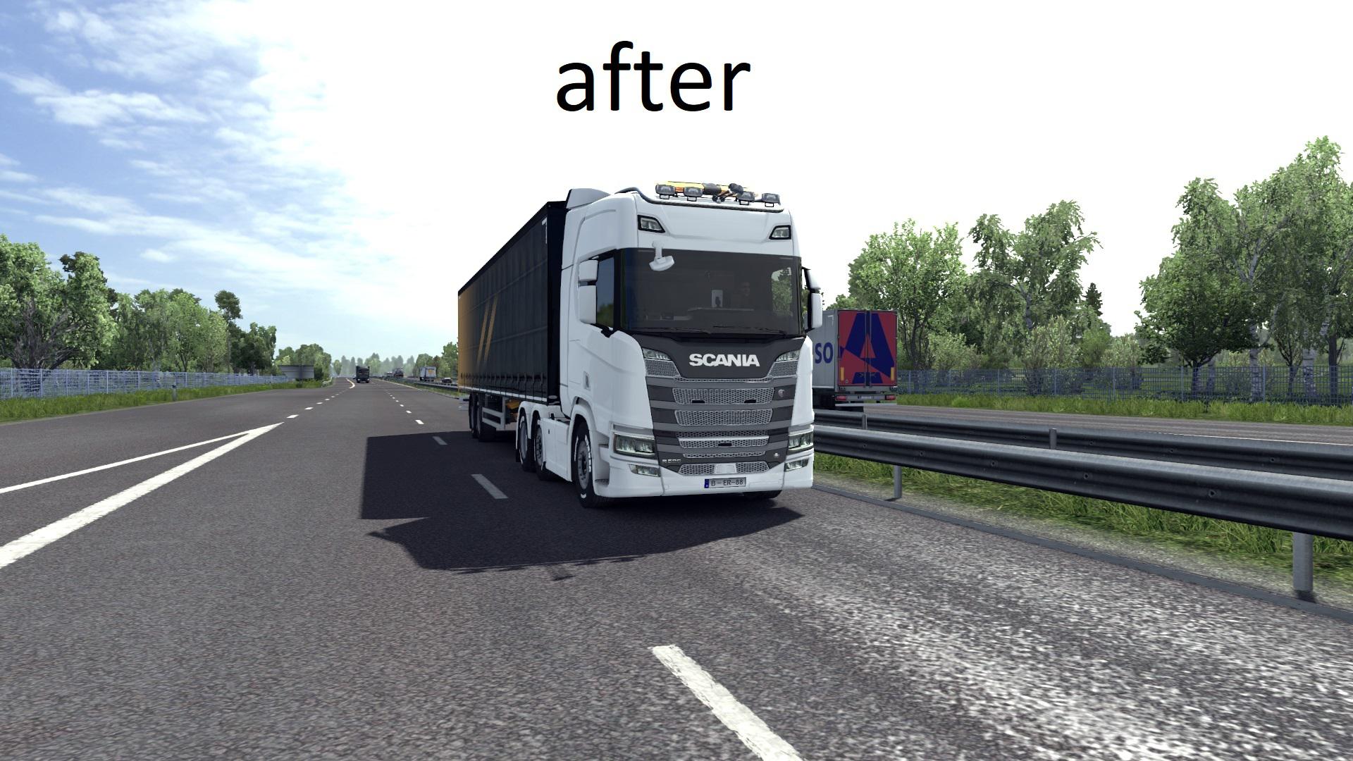 ETS2 - Reshade Preset for Using Naturalux V0.2 (1.35.X)