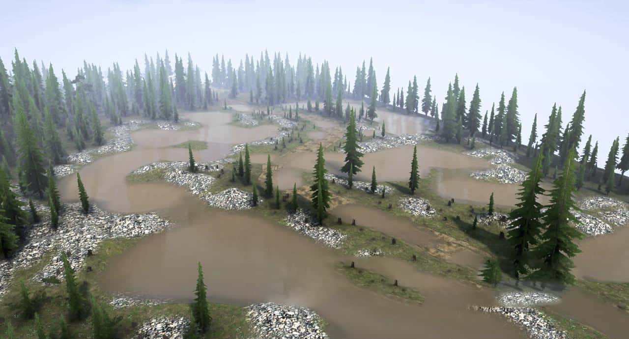 Spintires:Mudrunner - Mereshor Map V30.09.20