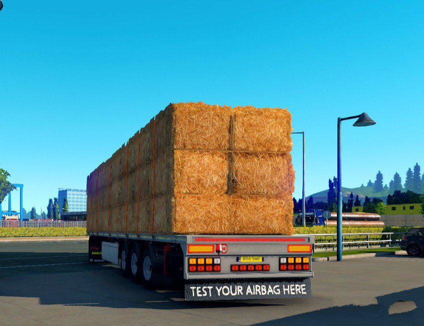 ETS2 - Mudflap Test Your Airbag Here V1.0 (1.39.x)