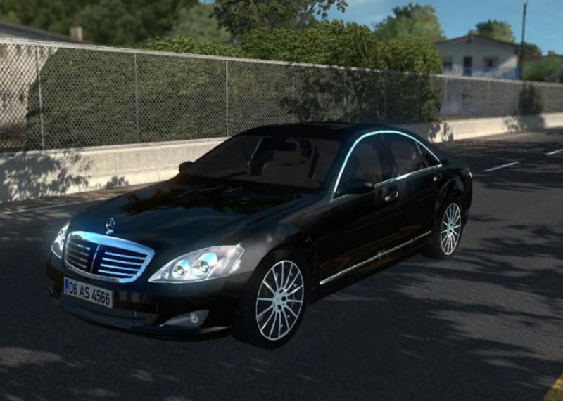 ATS - Mercedes-Benz S350 2009 V2.0 (1.37.x)