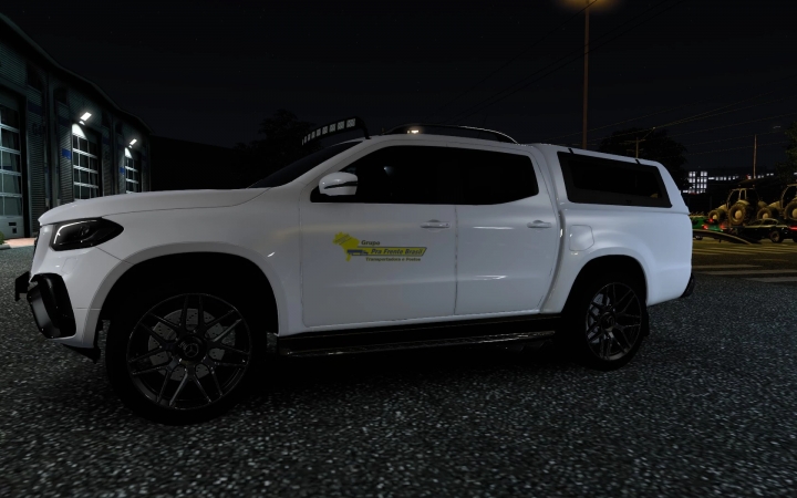 ETS2 - Mercedes-Benz W470 X-Class Transportadora PRA Frente Brasil Skin (1.40.x)
