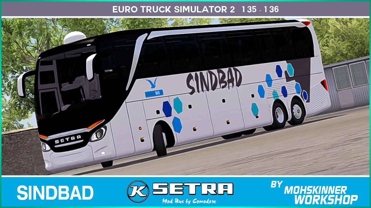 ETS2 - Setra 517 HDH - Sindbad Skin (1.36.x)