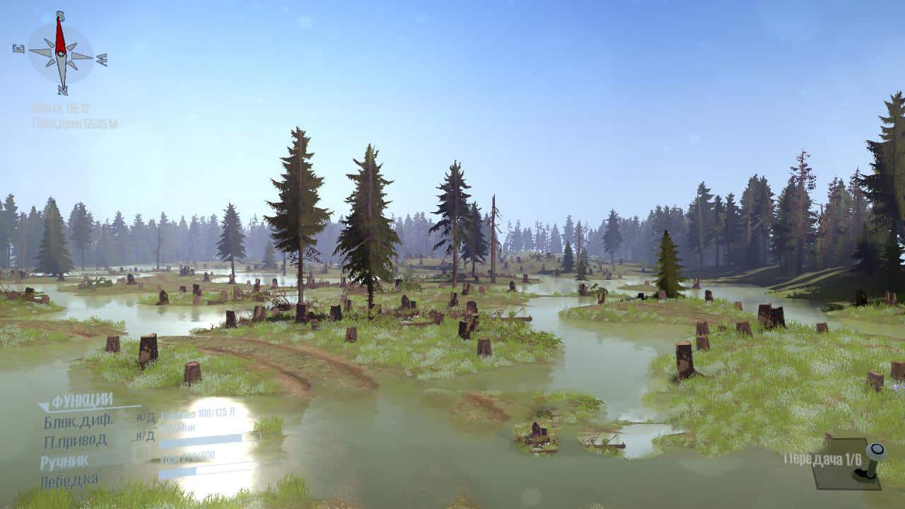 Spintires:Mudrunner - Village Map V1.0