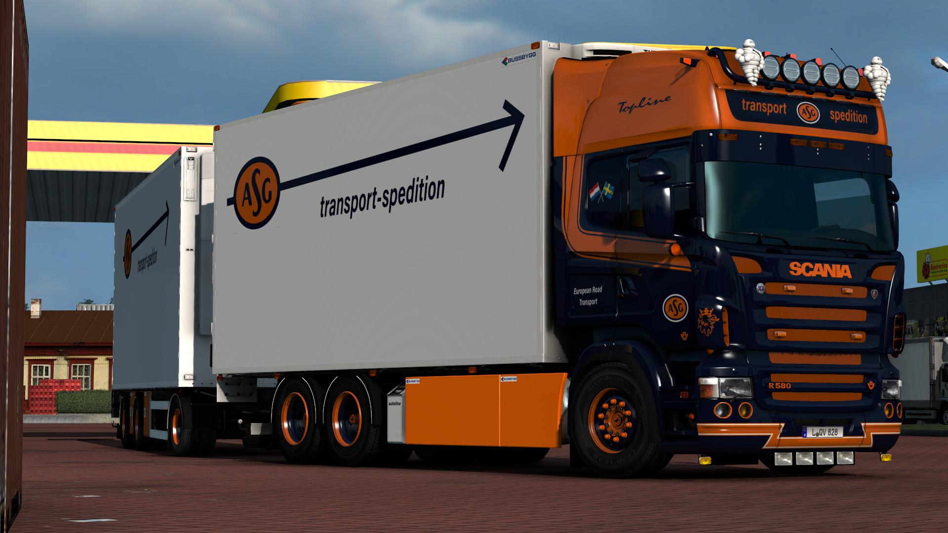 ETS2 - Bussbygg Chassis for Scania RJL (1.39.x)