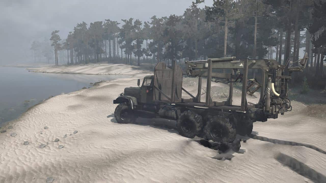 Spintires - Delivery to The Port Map V2.0