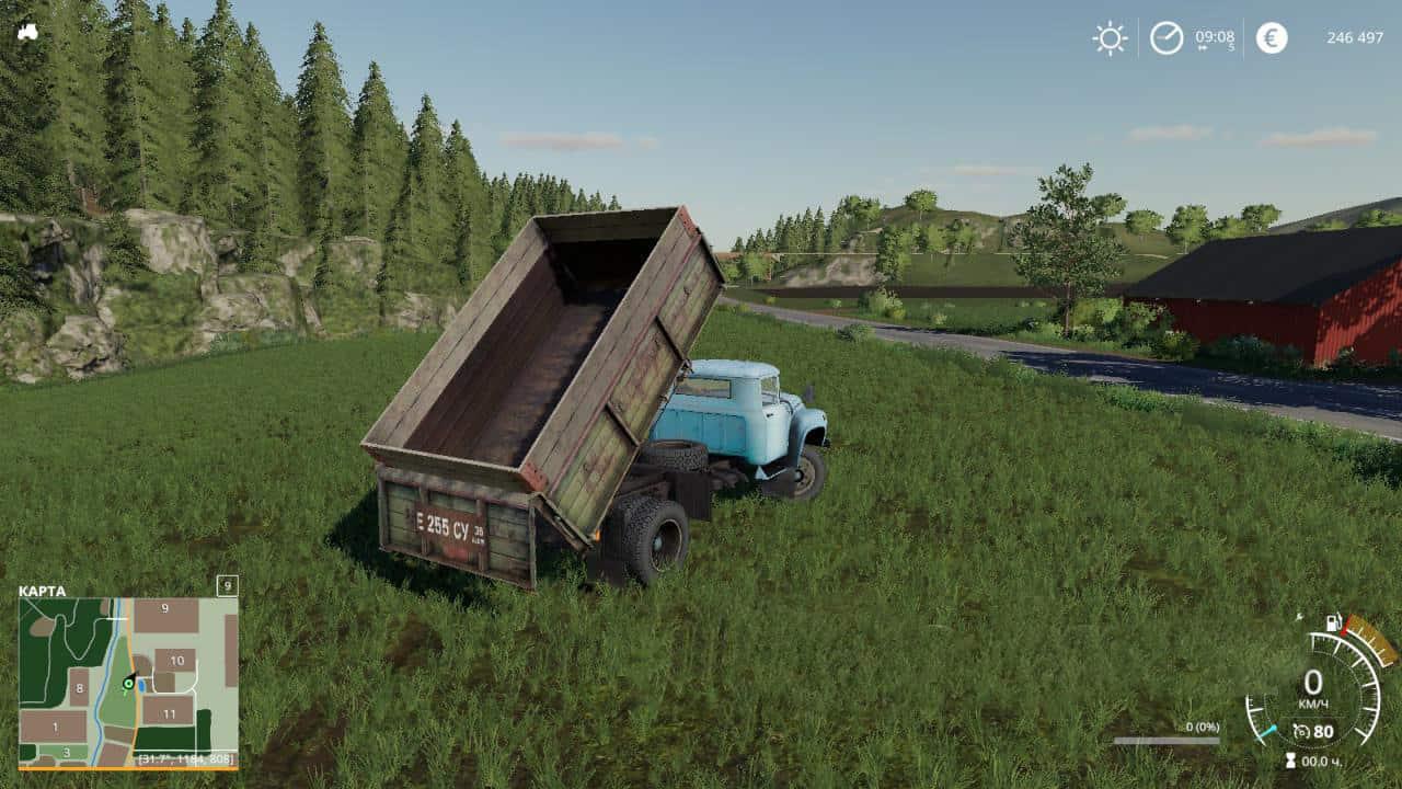 FS19 - ZIL-130 Diesel Truck V1.1.1 | Farming Simulator 19 | Mods.club