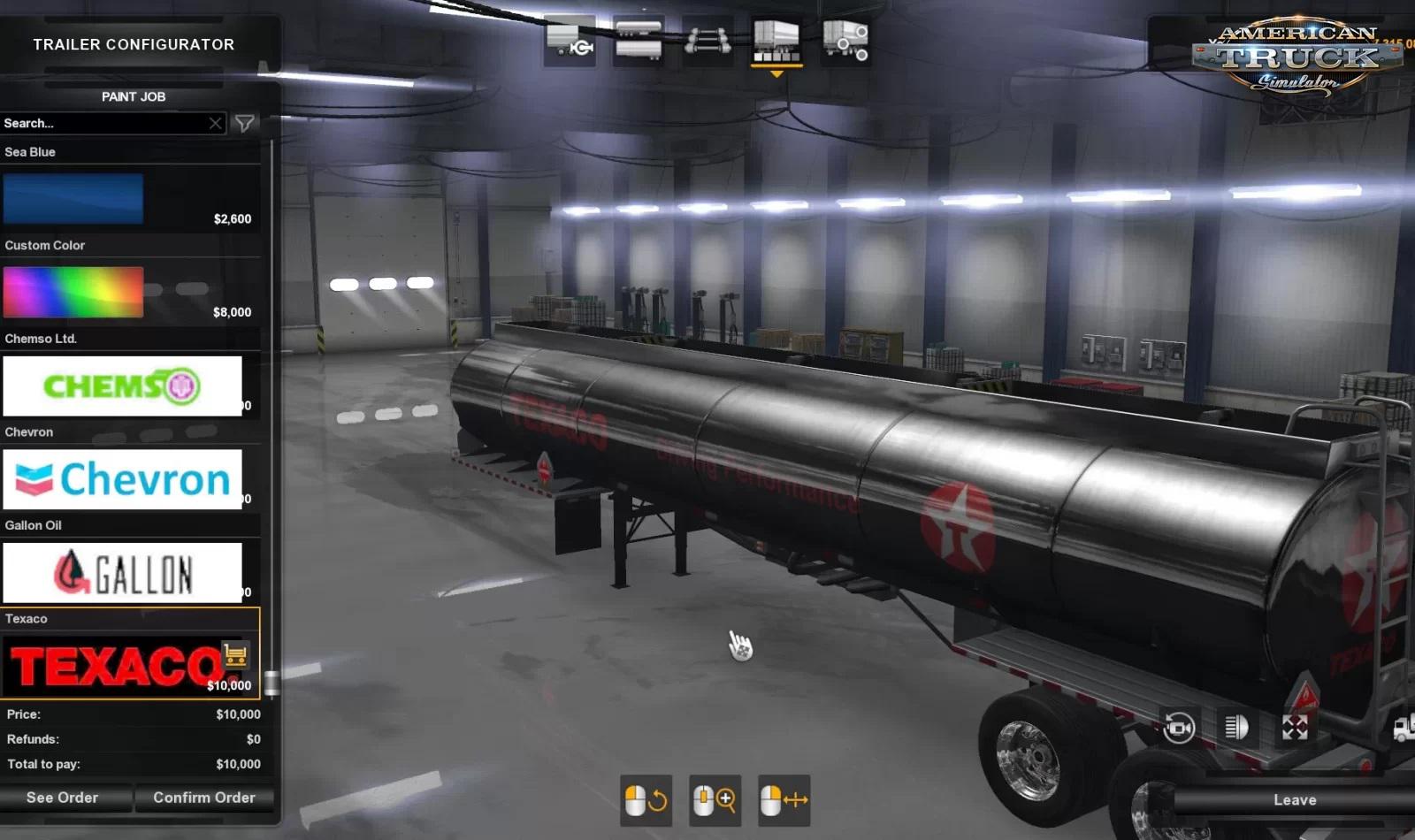 ATS Ownable SCS Fuel Tanker Trailer Beta (1.36.x) American Truck