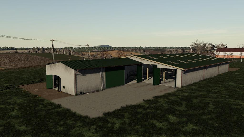 FS19 - Modern Cows Barn V1.0