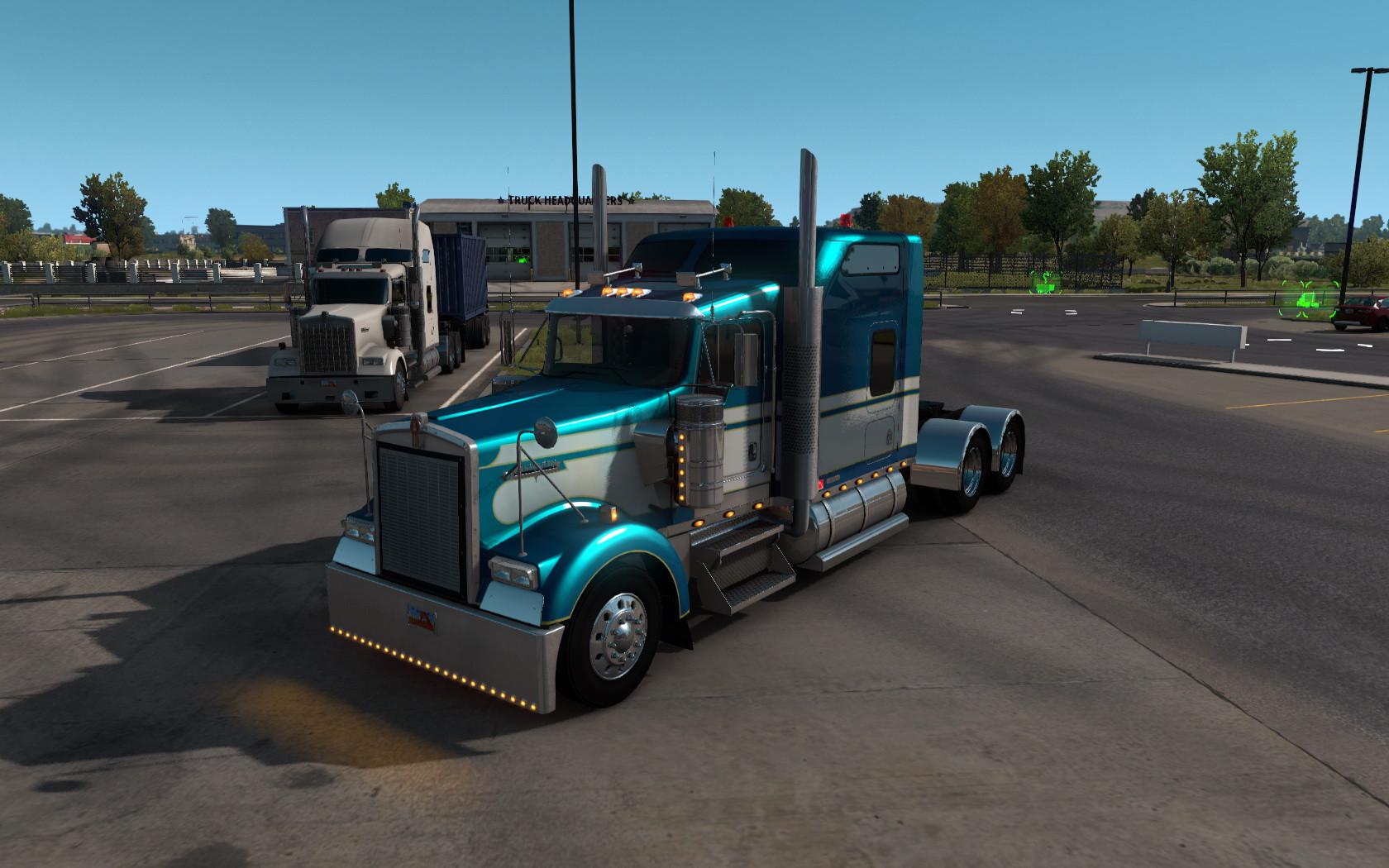 ATS - Kenworth W900L Big Bob Edition V3.3 (1.39.x)