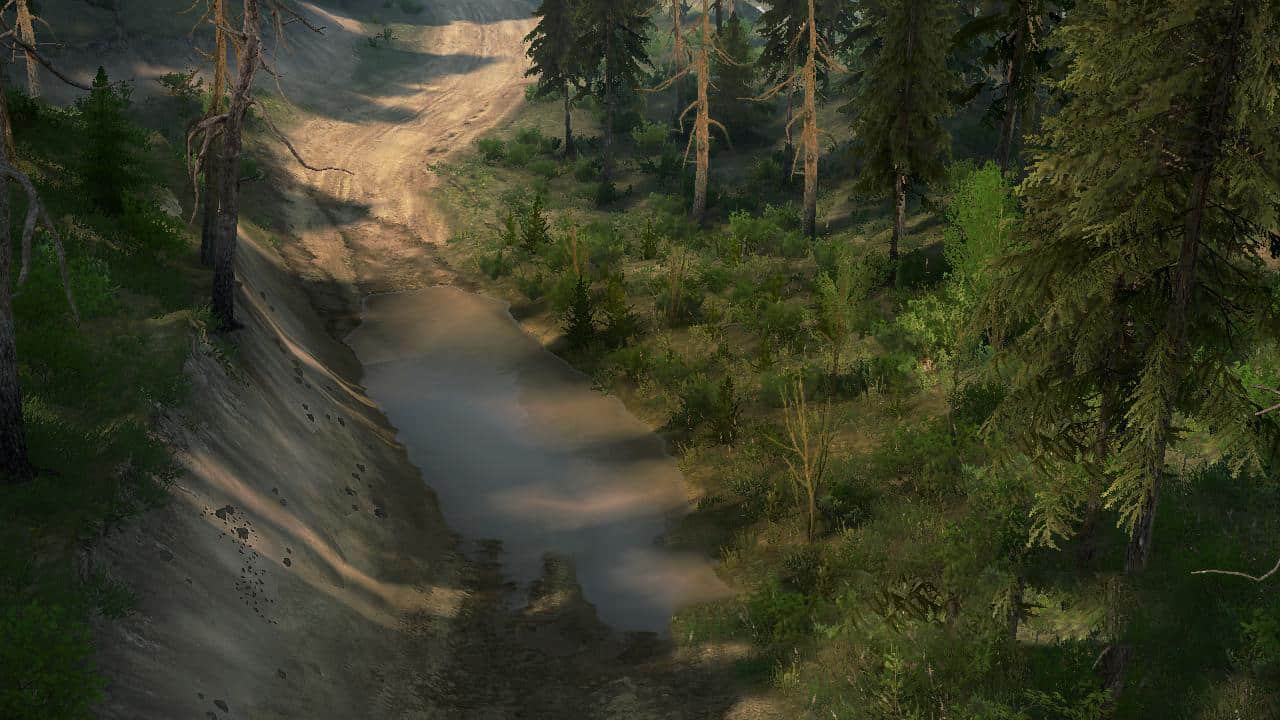 Spintires:Mudrunner - Malukha Map V1