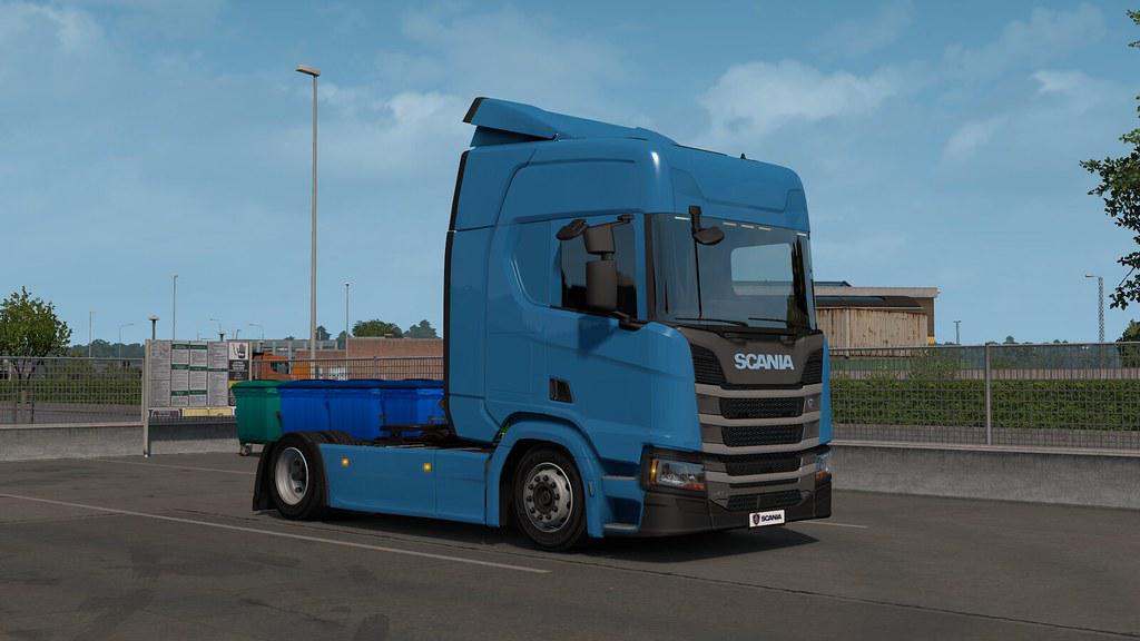 ETS2 - Low Deck Chassis Addon for Eugene Scania NG V1.4 (1.37.x)