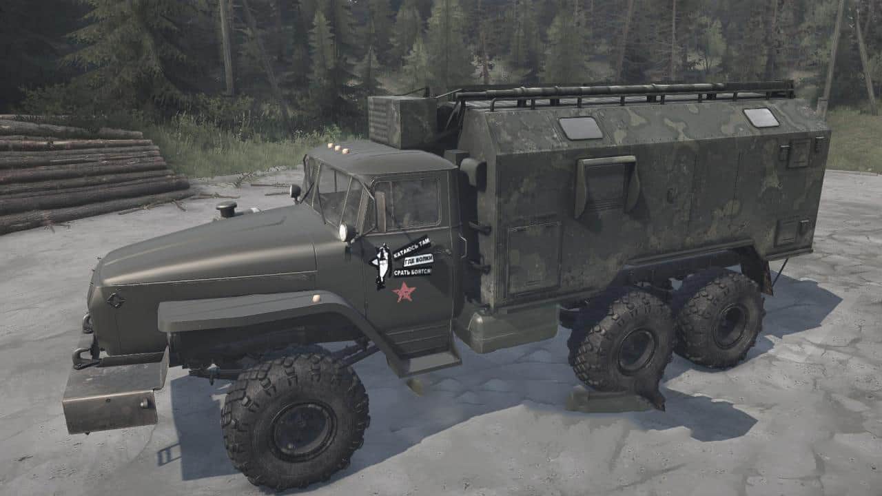 Spintires:Mudrunner - Ural-432011Z Truck V28.03.20