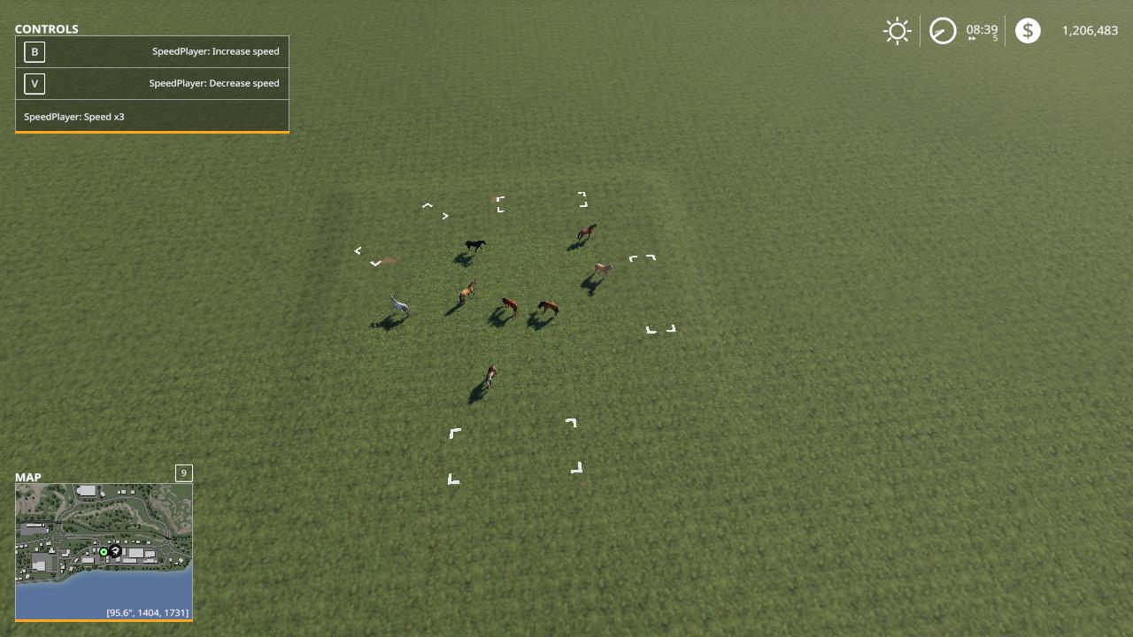 FS19 - Free Range Horses V1.0