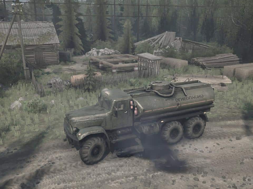 Spintires:Mudrunner - Mission Impossible Map V1.0