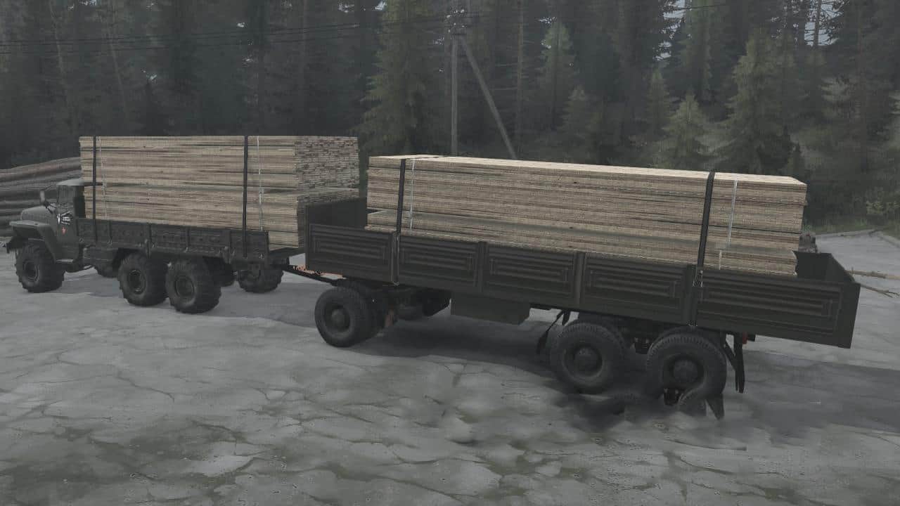 Spintires:Mudrunner - Ural-432011z Truck V29.03.20