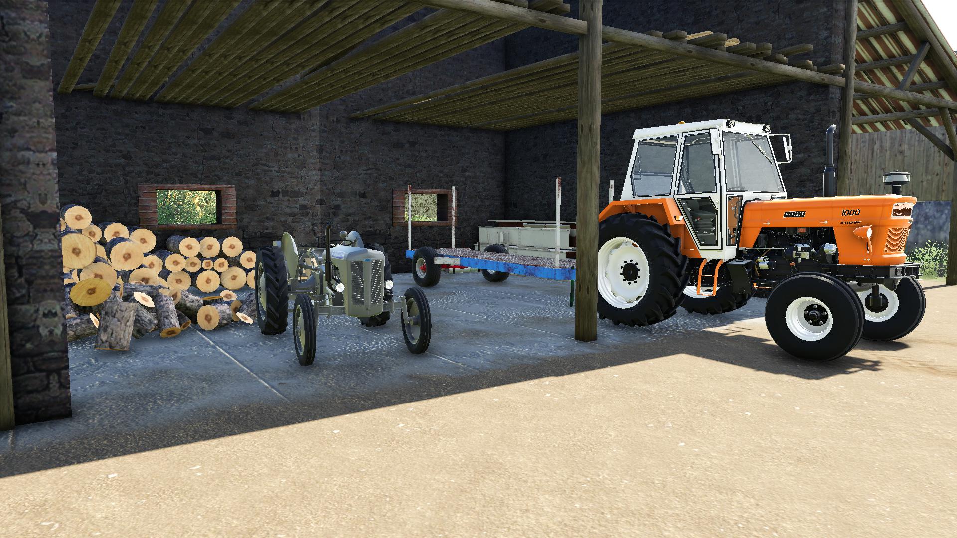 FS19 - Remorque A Bois Fait Maison V1.0