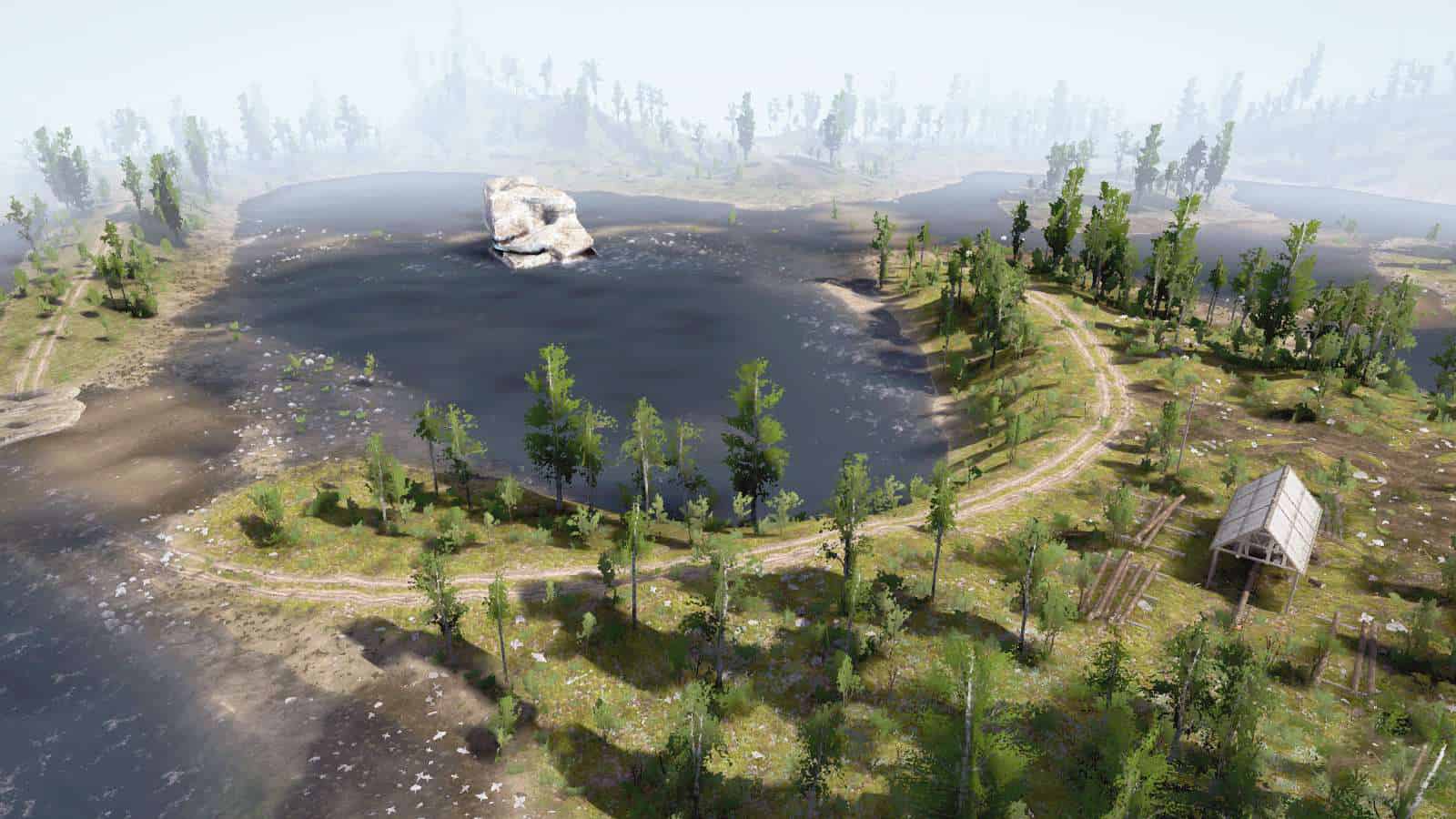 Spintires:Mudrunner - Station Map