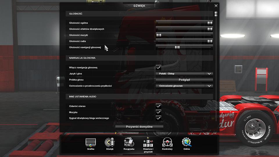 ETS2 - Polish Voice Chlop Prowadzi W Auto Mapie V1.0 (1.35.X)