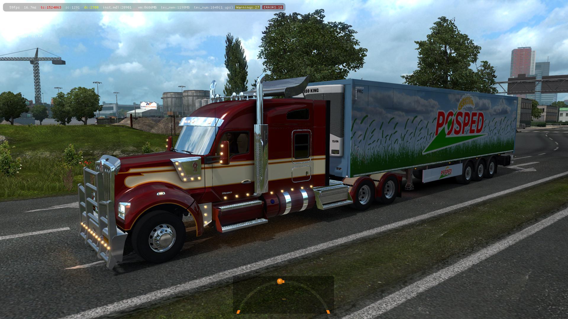 ETS2 - Kenworth W990 Edited (1.36.x)