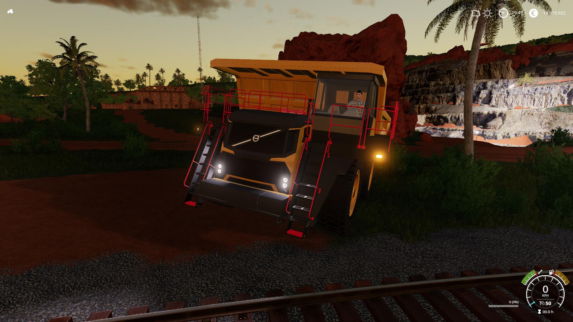FS19 - Volvo R-100E Mining Truck V1.0