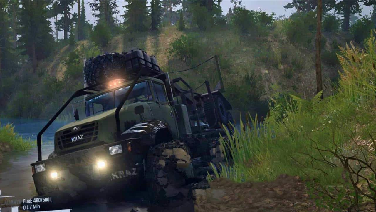 Spintires:Mudrunner - Dirty Logger Map V1