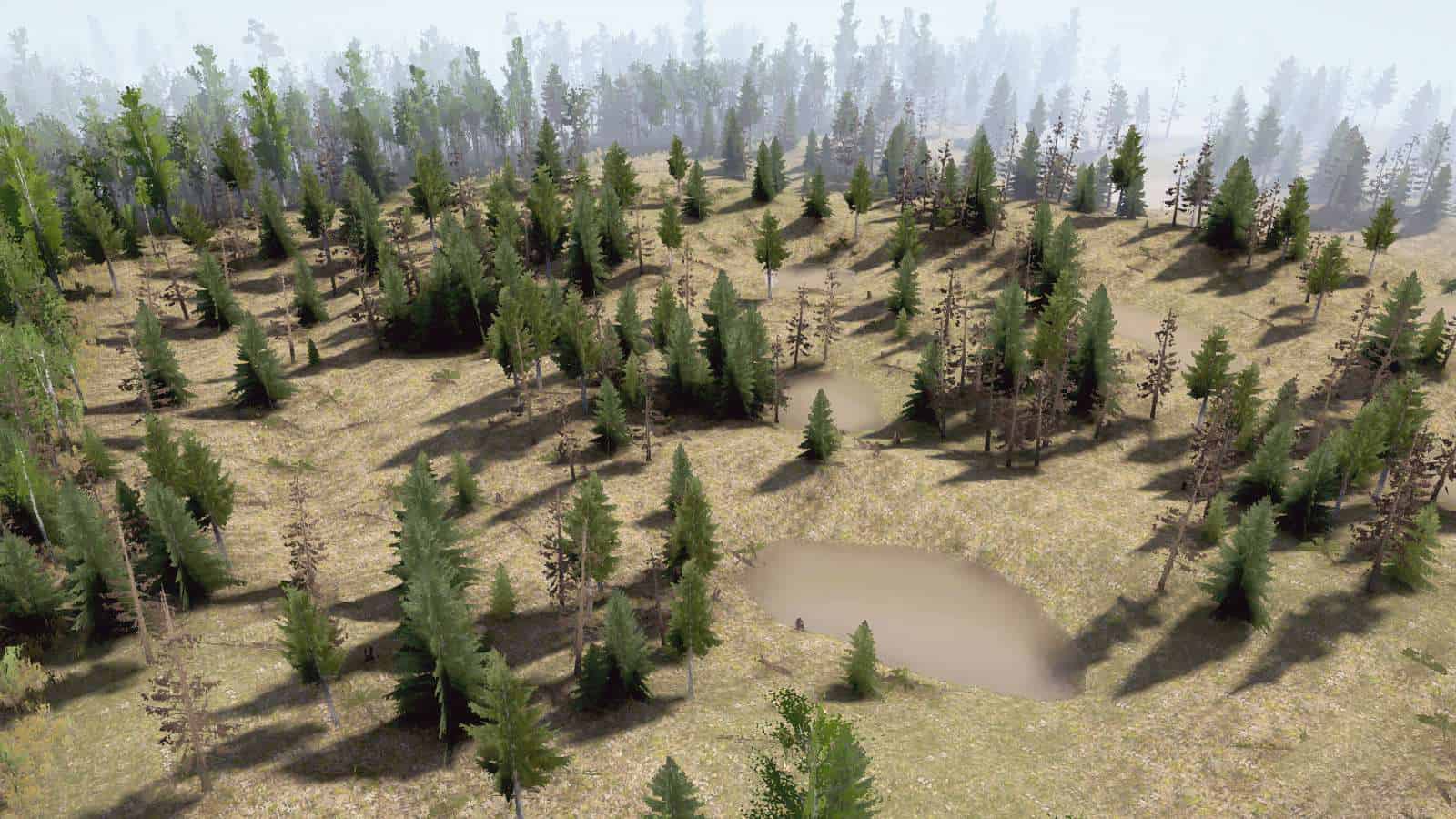 Spintires:Mudrunner - Swamped Map
