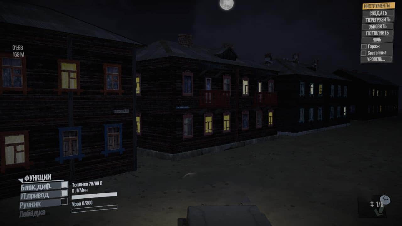 Spintires:Mudrunner - Barracks from The “Village” Map v1