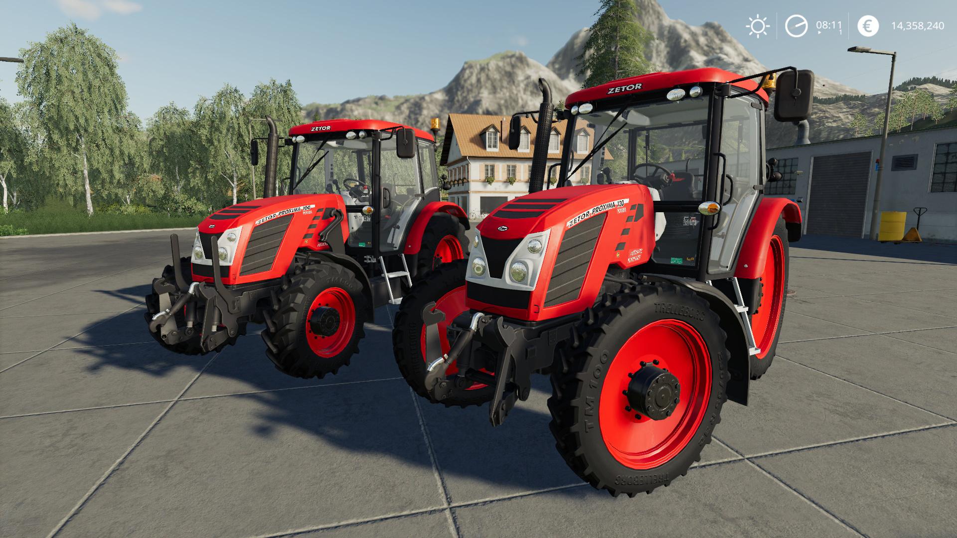 FS19 - Zetor Proxima Power 100/120 Tractor V1.1