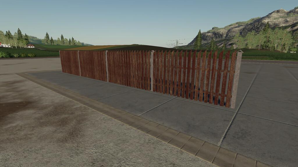FS19 - Selfmade Fence V1