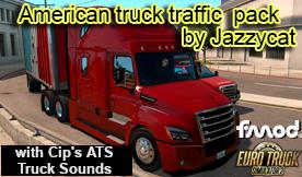 ETS2 - Sounds for American Truck Traffic Pack (1.37.x)