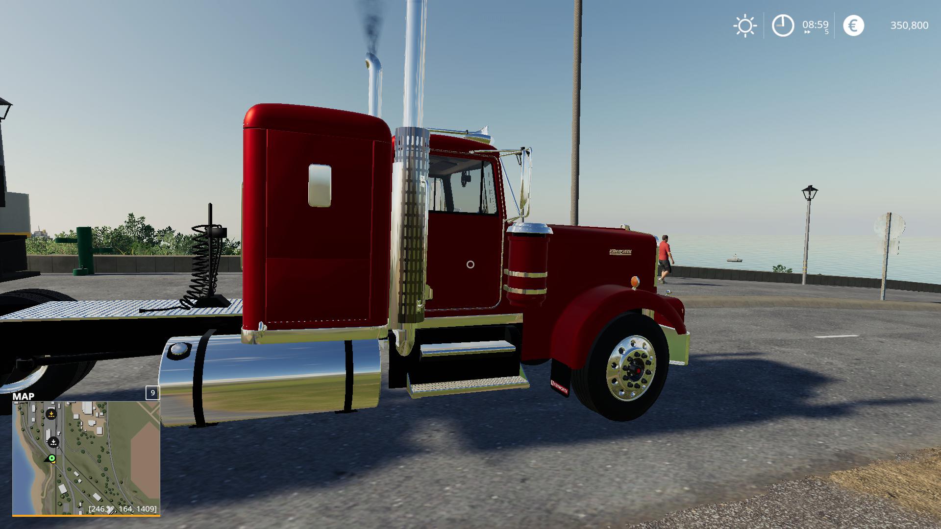 Fs19 Kenworth W900a Truck V2 0 Farming Simulator 19 Mods Club Hot Sex Picture 3322