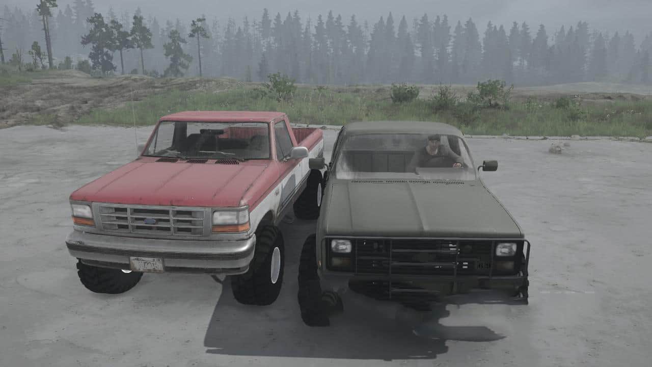 Spintires:Mudrunner - Chevrolet M1008 / Ford F-150 V01.05.19