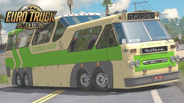 ETS2 - Sultana Panoramico Bus Mod (1.40.x)