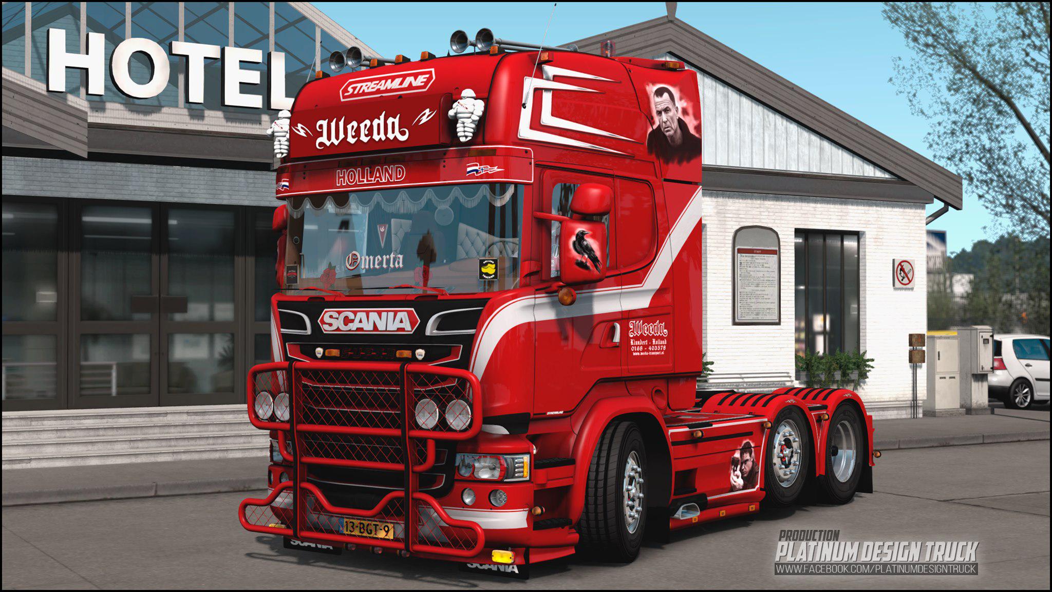 ETS2 - Scania R 500 Penoza Truck (1.39.x)