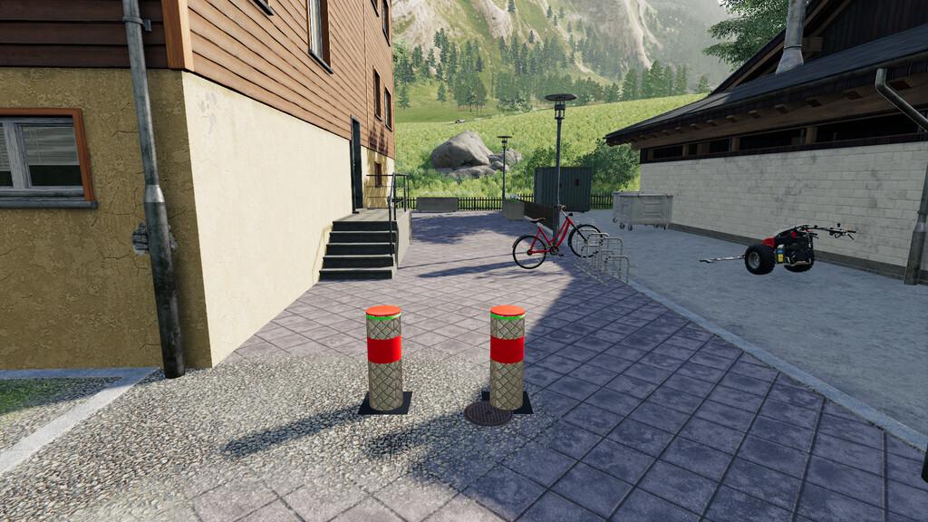 FS19 - Hydraulic Bollards V1.0