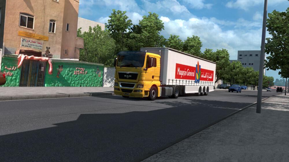 ETS2 - Tunisia Map V1.0 Demo Version (1.38 - 1.39)