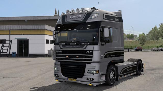 ETS2 - Daf Xf 105 LTD Edition Metallic Skin V1.0 (1.37.x)