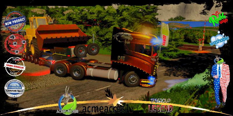 FS19 - Scania R1000 Caterpilar V1.5