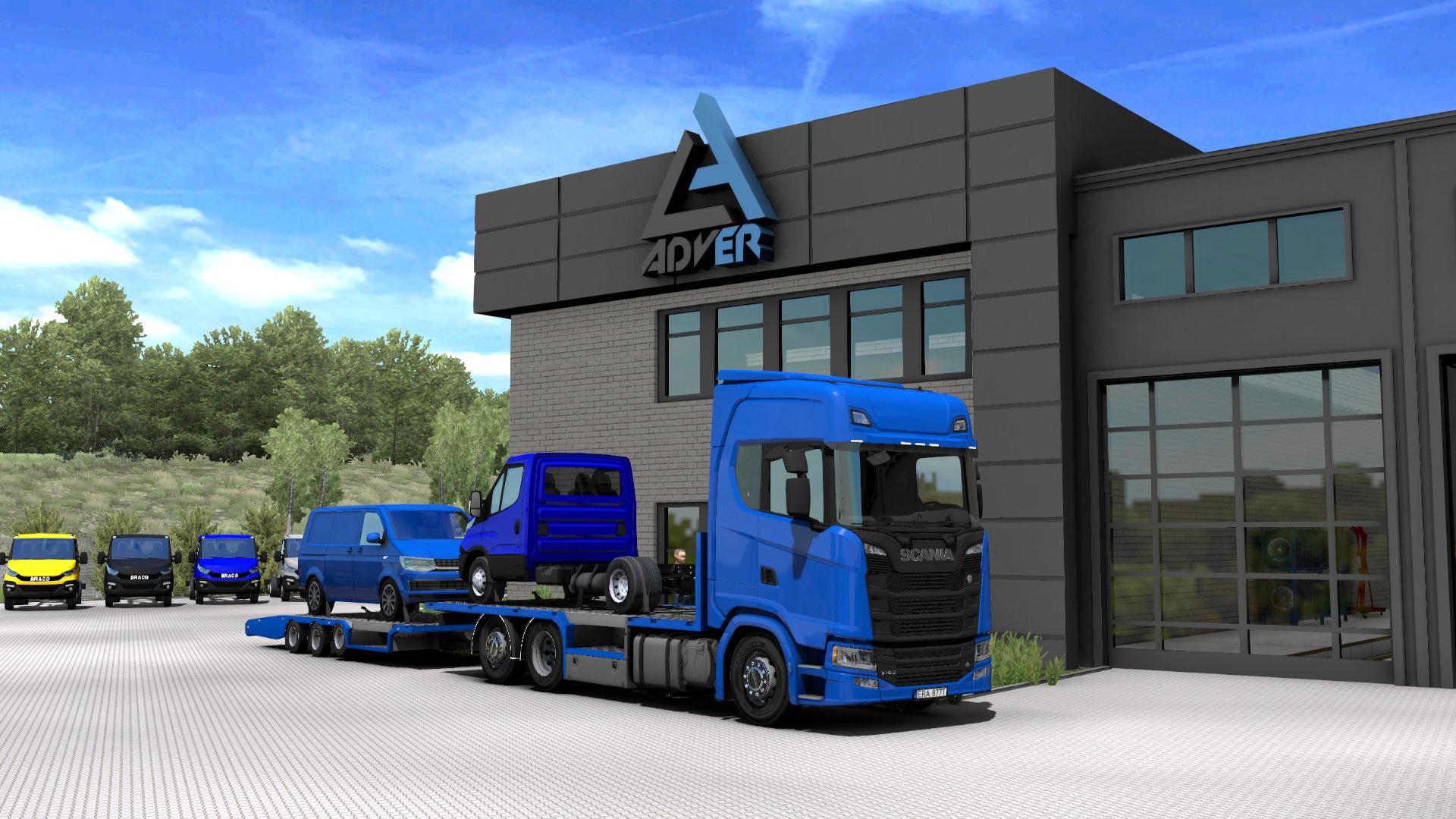 ETS2 - Scania FVG Tandem (1.40.x) | Euro Truck Simulator 2 | Mods.club