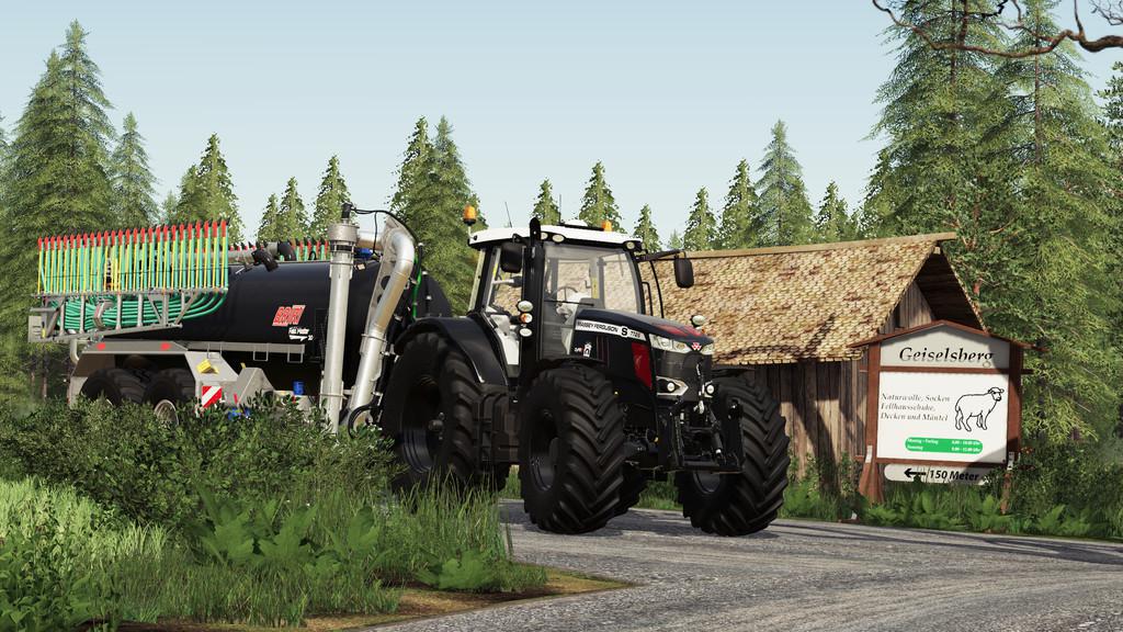 FS19 - Massey Ferguson 7700S Tractor V1.2